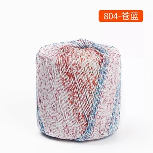 Fil à tricoter en <span class=keywords><strong>coton</strong></span> 100% n°3, dentelle perlée, laine, pour tricoter à la main des vêtements et des poupées, 40g/<span class=keywords><strong>pelote</strong></span> - Product Image 4