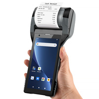 Android Portable 12,0 Terminal de mano con pantalla táctil de 6,0 pulgadas con impresora de 80mm para sistemas de estacionamiento en stock