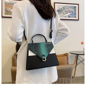 Bolsos de Mano de Piel de Serpiente de Moda para Mujer, Bolsos de Lujo para Chicas, Bolsos en Oferta para Mujer - Product Image 4