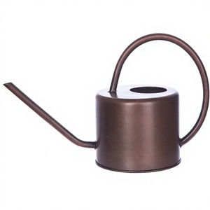 Metal Galvanized Copper Banding Galvanized Metal Watering Can Watering Can for Garden Metal Garden <b>Tools</b> - Product Image 2