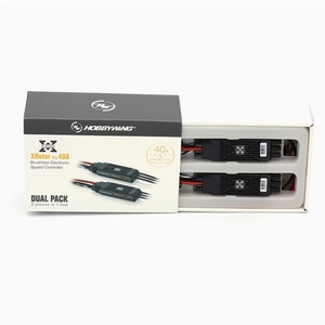 Contrôleur de vitesse électrique sans balais professionnel <span class=keywords><strong>HOBBYWING</strong></span> <span class=keywords><strong>XRotor</strong></span> Pro 40A ESC, Version A/B, 2 pièces/lot - Product Image 1