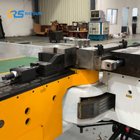 Máquina Dobladora de Tubos y Perfiles Cuadrados CNC Hidráulica Semiautomática de 5 Ejes, Robot Doblador de Tubos