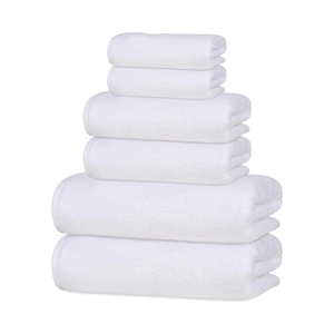 Toallas de Baño de Algodón Blanco Puro 100% de Lujo, Desechables, Comprimidas, Lisas, de Alta Calidad, para Hotel, Paquete de 21 - Product Image 1