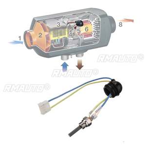 12V/24V 2KW 5KW 8KW Chinese Parking <b>Heater</b> Glow <b>Plug</b> Ceramic Pin + Wrench Directly From Factory Similar With Eberspacher Webasto - Product Image 3