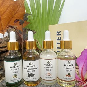 プロフェッショナルヘアケアブレンド ターメリック ペパーミント ラベンダー ホホバ ココナッツ キャスター オリーブ ティーツリーオイル 100%ピュアシード 成長促進用 - Product Image 6