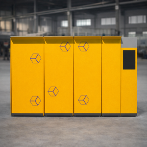 भारी शुल्क लॉक और वेदरप्रूफ डिजाइन के साथ मजबूत सुरक्षा पार्सल कैबिनेट - Product Image 2