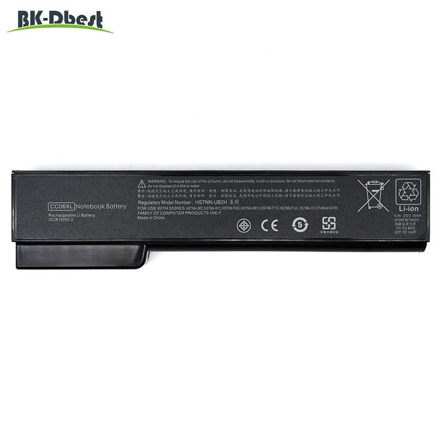 Brand New 55Wh Replacement CC06XL CC06 Laptop Battery for HP EliteBook 6470B 6565B 6560B 6460B 6570B 6360T 6360B 8470P 8460P