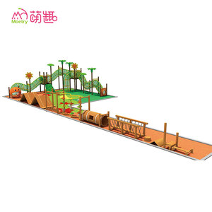 Estructuras de Escalada para Jardín de Infantes Moetry, Redes de Escalada de Madera para Niños, Escalador para Exteriores con Agarraderas - Product Image 4