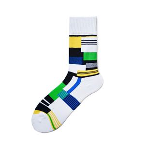 Kaus kaki kru katun gaya kasual pria grosir Logo kustom desain antikotor musim semi hadiah kemasan dasar penempatan untuk dewasa - Product Image 3