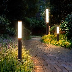 Waterproof LED <strong>Street</strong> Lamp Aluminum Body IP65 Rating High Pole Garden Villa Outdoor Courtyard Park Landscape <strong>Lighting</strong> - Product Image 1