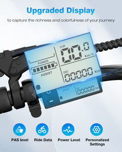 KOOLUX EU STOCK Bicicleta Eléctrica Todoterreno de 500W 48V con Neumáticos Anchos, 120km de Autonomía, Plegable y Potente para Aventuras KL6S Fol - Product Image 2