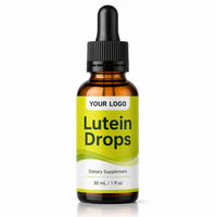 Gouttes de lutéine pour le soutien de la vue, gouttes de nutriments quotidiens avec extrait de fleur de souci, gouttes de qualité supérieure, pures et essentielles