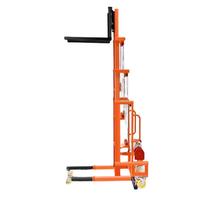 Nouveau chariot élévateur de Machine de levage de chariot de poussée Mobile à bas prix d'empileur électrique en acier pour le type d'élingue de câble métallique d'industrie de détail