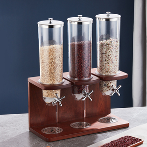 Professional Manufacturer Store Bulk Food Candy Container Nuts Dispenser Dry Food Storage Dispensers