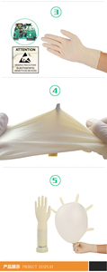 Extra Durable 6Mil Black Nitrile Disposable Gloves Powder Free Anti-slip Allergy Free Gathered Cuff Textured Fingertips General - Product Image 6