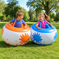 Ballon à bulles gonflable en PVC de qualité supérieure pour enfants avec poignées de sécurité pour les jeux de fête en famille en plein air