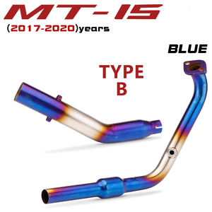 Полная выхлопная система для мотоцикла ДЛЯ Yamahas R15 V3 MT15 2020-2021 с универсальным выхлопным глушителем 51 мм - Product Image 6