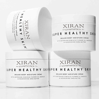 Crème hydratante pour le corps Skin Deluxe, crème pour le corps biologique avec huile de fleurs d'hibiscus pressée à froid, beurre de karité, lissage en profondeur pour tous les types de peau