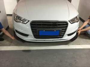 Spoiler avant en carbone JC Design pour <span class=keywords><strong>Audi</strong></span> <span class=keywords><strong>A3</strong></span> (NON <span class=keywords><strong>S</strong></span>-<span class=keywords><strong>LINE</strong></span> / S3) 2014 et plus - Product Image 3