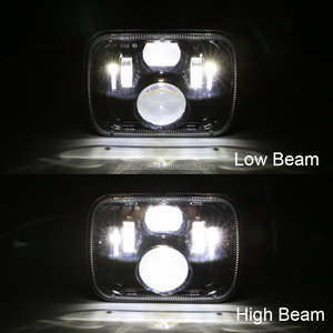 Fari a Led DOT 5x7 pollici per 1983 1996 mitMitsubishi possente Max <span class=keywords><strong>L200</strong></span> Strada ciclone Colt Dodge Ram 50 Pickup Truck accessori - Product Image 5