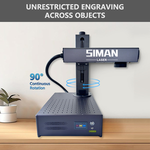 Máy khắc laser sợi quang MOPA JPT E2 20w 30w 50w 60w dùng cho trang sức vàng, hỗ trợ định dạng đồ họa AI, xoay, dùng để cắt trang sức - Product Image 6