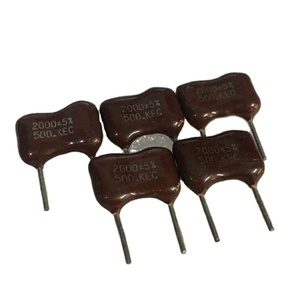 American KEC 500V 2000PF Fever Audio Silver <span class=keywords><strong>Mica</strong></span> <span class=keywords><strong>Condensador</strong></span> 8,5 Pin Pitch - Product Image 1