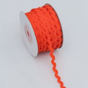 Ruban en polypropylène gaufré double face populaire et durable de 5 mm pour la couture et la finition des boîtes cadeaux de Noël, 25 m/rouleau, tendance - Product Image 6
