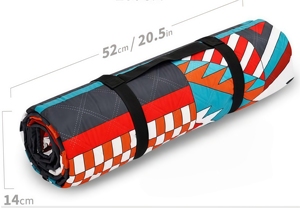 Esterilla de Picnic Impermeable, Plegable, Resistente a la Humedad, con Película de Aluminio Engrosada, Ultrasónica, para Exteriores - Product Image 2