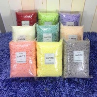 Papier raphia en crêpe froissé décoratif recyclé en gros pour remplissage, idéal pour mariage et bonbons