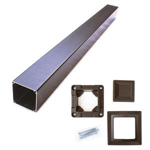 Poteaux de clôture en <span class=keywords><strong>aluminium</strong></span> thermolaqué écologiques au design moderne pour <span class=keywords><strong>portail</strong></span> de maison et jardin - Product Image 1