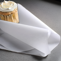 Produit personnalisé en usine, papier alimentaire double face 40g, papier de cuisson