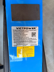 แบตเตอรี่ลิเธียมไอออนแบบชาร์จได้ VICTPOWER 48V 16.5Ah, แบตเตอรี่สำรอง 7.4V 12V 14.4V 16.8V 36V สำหรับจักรยานไฟฟ้า - Product Image 1