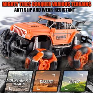 Cool Style RC passe-temps dérive voiture de course carro de deriva avec Simulation de fumée légère 1/16 voiture jouet télécommandée tout-terrain - Product Image 2