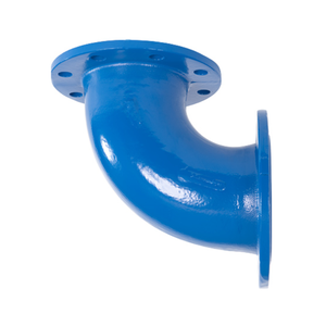 ข้อต่อเหล็กดัดอ่อน DN300 แบบสองหน้าแปลน งอ 90 องศา - Product Image 2