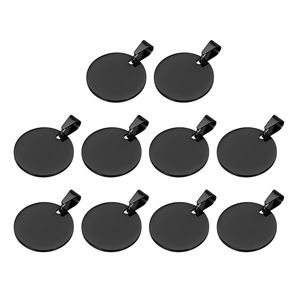 Étiquettes rondes en métal brossé, estampées, en <span class=keywords><strong>acier</strong></span> inoxydable massif, personnalisées, pour animaux de compagnie - Product Image 5