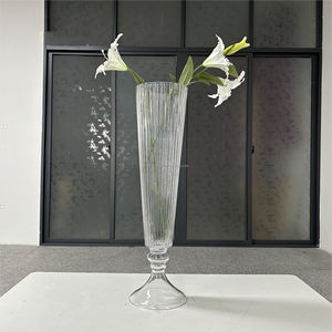 Jarrón de Flores de <span class=keywords><strong>Cristal</strong></span> de Alta Calidad, Decoración de Mesa <span class=keywords><strong>para</strong></span> Bodas, Fiestas o Eventos - Product Image 4