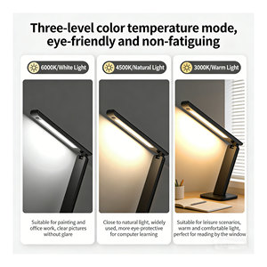 Carga inalámbrica inteligente, lámpara de estudio y lectura plegable multifuncional creativa con protección ocular para uso en m - Product Image 5