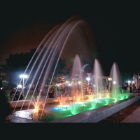 Fuente de agua musical para interiores y exteriores, personalizada, de escala grande, mediana y pequeña, para espectáculos óptimos.