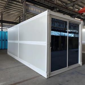 บ้านเคลื่อนที่พับได้ขนาดเล็ก บ้านสำเร็จรูปแบบพกพา บ้านคอนเทนเนอร์พับได้รูปตัว X สำหรับอยู่อาศัยหรือใช้เป็นสำนักงาน - Product Image 3