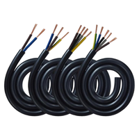 1,5mm 2,5mm 3mm 10mm Kupferkern PVC-Isolierte Stromkabel für Haus- und Gebäudeverkabelung 450/750V Schwarz