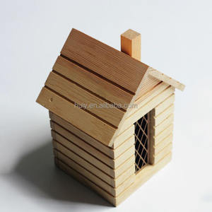 Maison d'abeilles, ruche d'abeilles en bois naturel faite à la main enduite de cire pour l'eau - Product Image 4