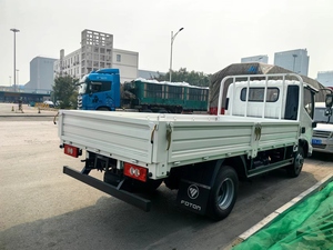 <span class=keywords><strong>Camion</strong></span> de fret Foton Oumako HLW1065VDJD6, usine chinoise Foton Aumark, camions de transport 4x2, prix des camions légers à plateau plat - Product Image 6