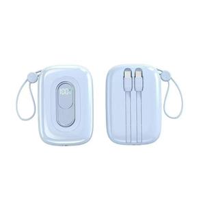 20W Portable Power Banks Mini Cute 10000mAh LED Display Charger 22.5W Fast Charging Station Promotional Phone Charging Device