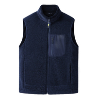 Veste polaire en tissu éponge pour homme, manteau d'hiver épais, coupe-vent, gilet d'extérieur, chauffe-corps, vêtement d'extérieur