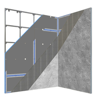 Profilés de cadre de plomberie pour toilettes murales OEM à installation facile