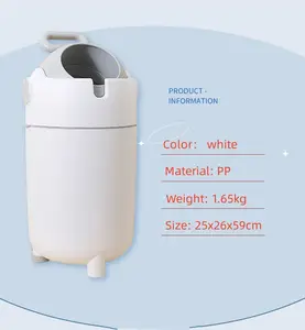 Baby Sanitary Diaper Pail Trash Can