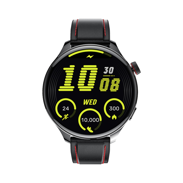 S669 Smart Watch Fitbeing AMOLED Display, GPS, 800mAh Large Battery, BT Calls, 3ATM Waterproof, Health & Sports Modes