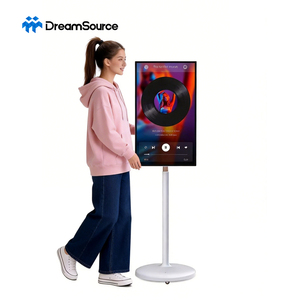 จอภาพอัจฉริยะแบบพกพาไร้สาย DreamSource ขนาด 32 นิ้ว พร้อมขาตั้งแบบเคลื่อนย้ายได้ สำหรับระบบโฮมเธียเตอร์ - Product Image 1
