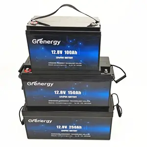 Vervangende Ups Back-Up Smart Bms Batterij 12.8V 12V 100ah Lifepo4 Diepe Cyclus Keer Batterij Voor Ons En Europa Markt