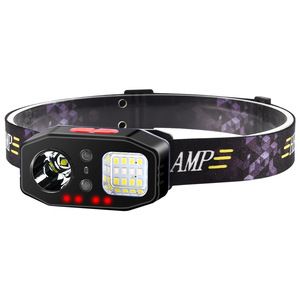 Led Headlamp 2000MAh Rechargeable Adjustable Beam For Outdoor Running Fishing USB <b>Charging</b> - Product Image 5